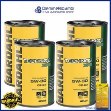 4 LT OLIO MOTORE BARDAHL TECHNOS XFS C2 C3 5W30 - 4 litri