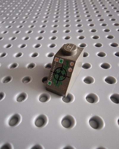 Lego mattoncino inclinato 1x2 - mattoncino,