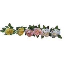 Set 6 anelli tovaglioli fiori