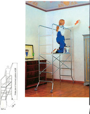 PONTEGGIO ACCIAIO ZINCATO "SUPER TRIO"