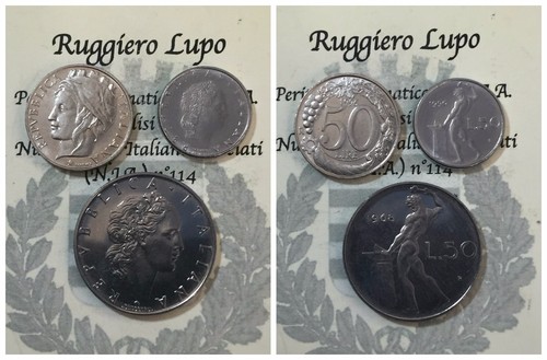 Repubblica italiana lire - italiana, 50