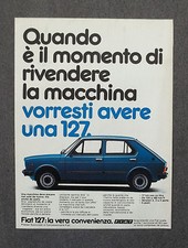 G402-Advertising Pubblicità - 1981 - FIAT 127 QUANDO E' IL MOMENTO DI RIVENDERE