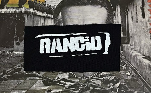 Patch punk cucita rancida anni