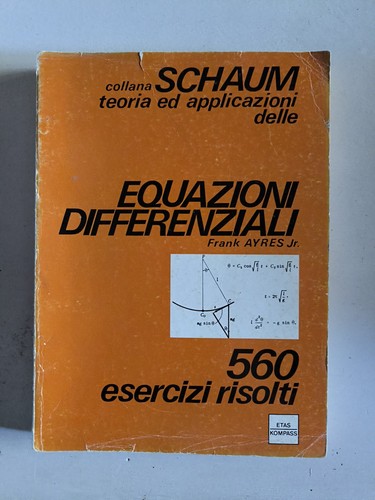 Equazioni differenziali - differenziali, –