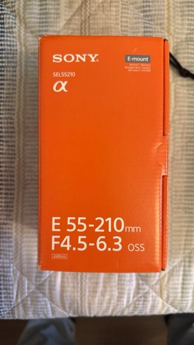 Sony sel55210 210mm - e, 55-210mm