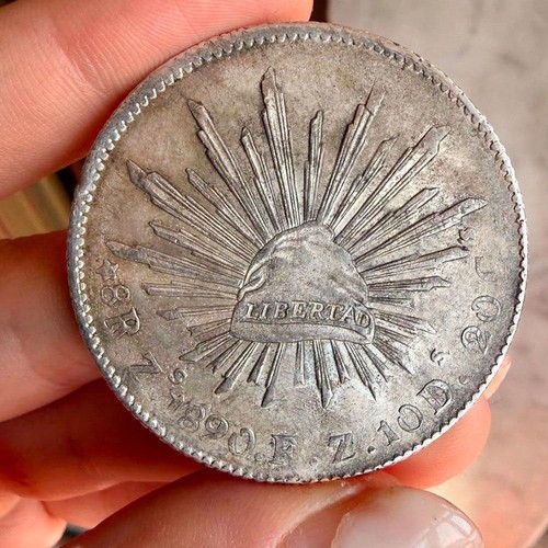 Reales 1890 messico zecca - reales,