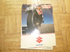 SUZUKI -1986 SUZUKI-SALES BROCHURE-(GER) GSX 1100,DR 600,GSX 750 special EDITION