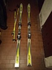1 PAIO DI SCI 191cm Fisher rc4  con ATTACCHI e racchette