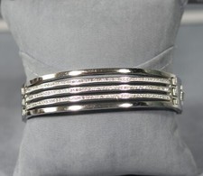 Bracciale donna in acciaio rigido / schiava