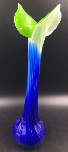 Vaso soprammobile vetro murano - vaso,