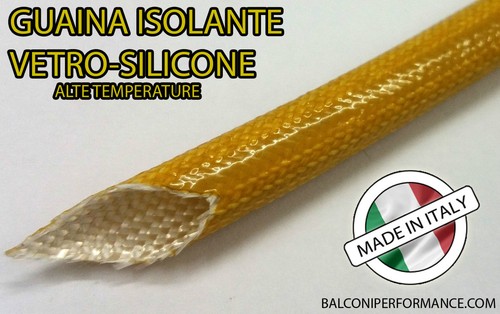 Guaina isolante vetro silicone - guaina,