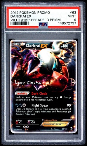 Psa darkrai 63 108 - 9, 63/108