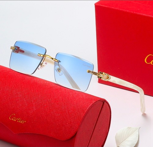 Cartier diamond frame blue - cartier,
