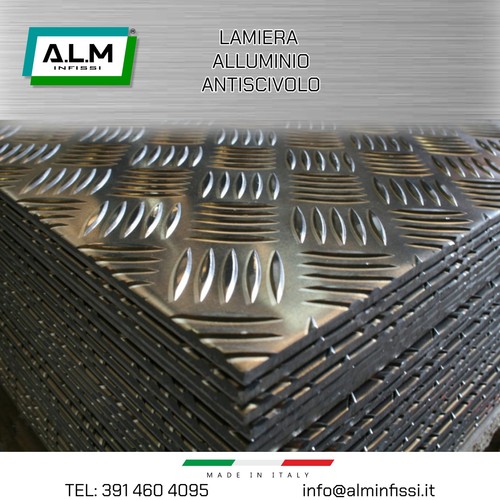 Lamiera antiscivolo striata - lamiera,
