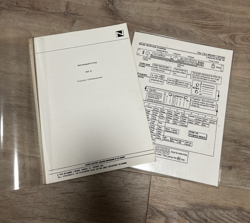 Istruzioni originali lexicon - istruzioni,