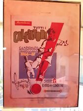 **TUTTI I CALCIATORI MIRA 1966/67** PELLICOLA DI STAMPA ORIGINALE DELL'ALBUM !!!