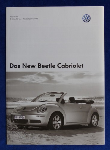 New beetle cabrio - new, listino