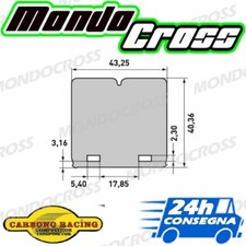 Ricambio v-force3 lamelle carbonio CARBONO HONDA CR 80 1997 (97)!
