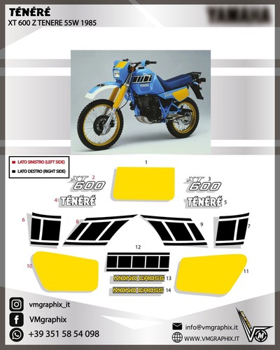 Adesivi 600 tenere 55w - 600,