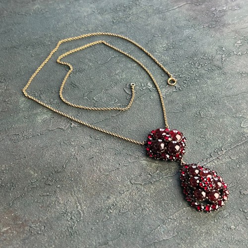 Collana antica grappolo - collana,
