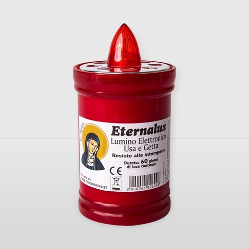 Lumino elettrico rosso loculo - elettrico,