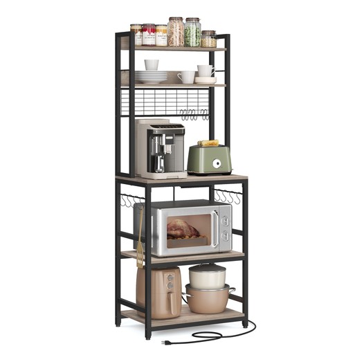 Scaffale cucina con multipresa - scaffale,