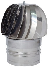 Fumaiolo Girevole Globo Inox