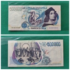500000 Lire REPUBBLICAITALIANA.Raffaello1997.qFDS.COME DA FOTO.238€.