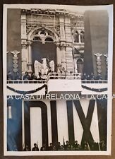 FOTO FOTOGRAFIA MUSSOLINI A