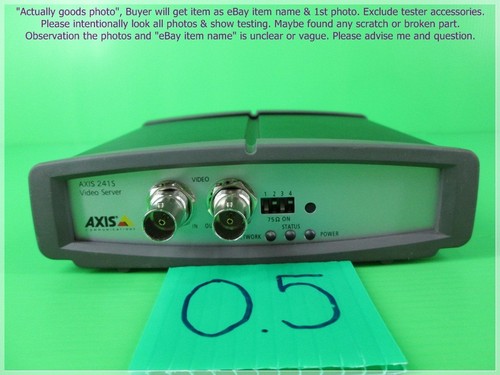Axis 241s video server senza - axis,