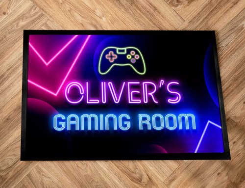 Tappeto gamer personalizzato - tappeto,