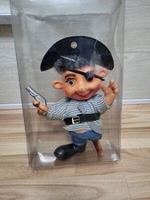 Pupazzo Vintage Pubblicitario SPERLARI epoca LEDRAPLASTIC Pirata Raro 