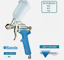 WALMEC AEROGRAFO RE MINI 250cc PISTOLA COMPLETA O RICAMBIO UGELLO / SERBATOIO