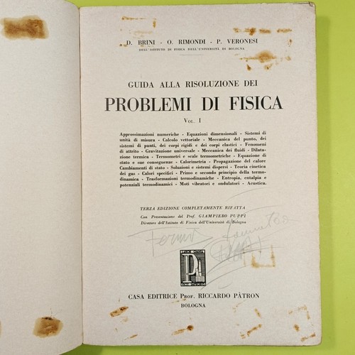 Problemi fisica vol - fisica, i