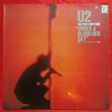 U2 - UNDER A BLOOD RED SKY (LIVE) - 12" LP VINILE ALBUM 33 RPM DISCO ANNI 80