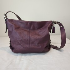 Borsa a tracolla Coach Plum in