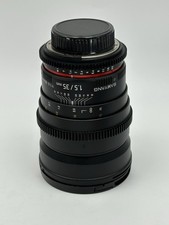 Obiettivo Samyang 35 mm T1.5