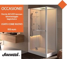 Cabina Doccia Idromassaggio Jacuzzi® Bali con Hammam 120X80