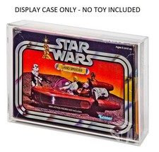 Vetrina Landspeeder in scatola GW acrilico Kenner Palitoy Harbert Toltoys