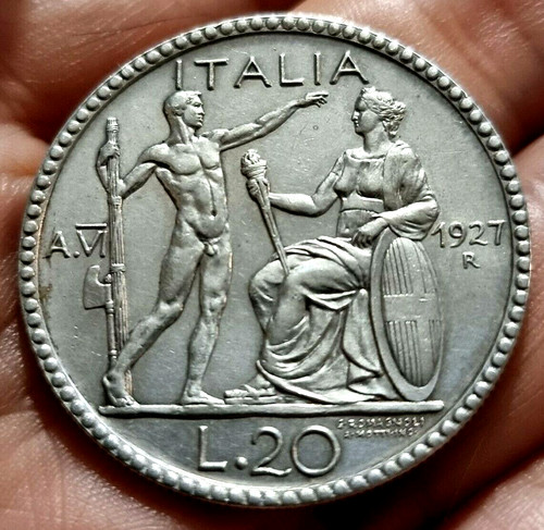Regno italia lire - italia, argento