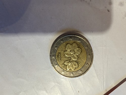 Moneta euro rara del - 2,