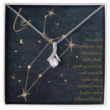 Collana con ciondolo segno