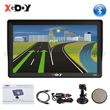 XGODY 9'' Camion Camion GPS Navigatore DE & EU Kart AV-IN Vivavoce