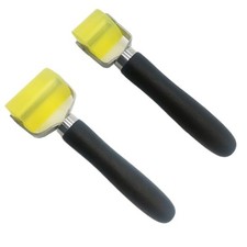 Portable Pressure Wheel Compaction Tool for Deadening Mats in Vehicles