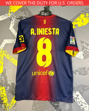 Maglia Iniesta Barcelona Home