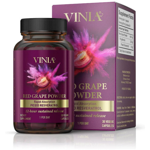 Vinia polvere uva - vinia, rossa