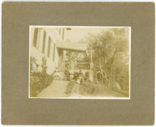 Villa Graziella, San Remo Tirage vintage print Tirage albuminé  6x7,5  Cir