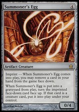 MTG SUMMONER'S EGG EXC - UOVO DELL'EVOCATORE - FD - MAGIC