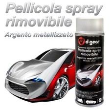 VERNICE SPRAY ARGENTATO METAL