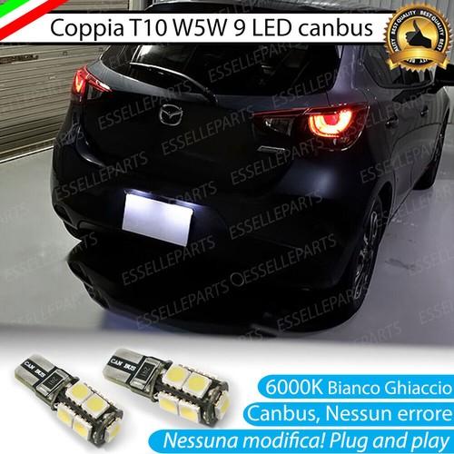 Coppia luci targa - 9, led